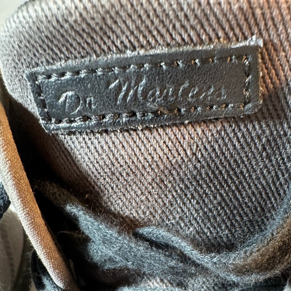 Dr Martens Air Wair Canvas High Top Boot Bouncing Sole Lace Up Ladies SZ 7 - Picture 2 of 5